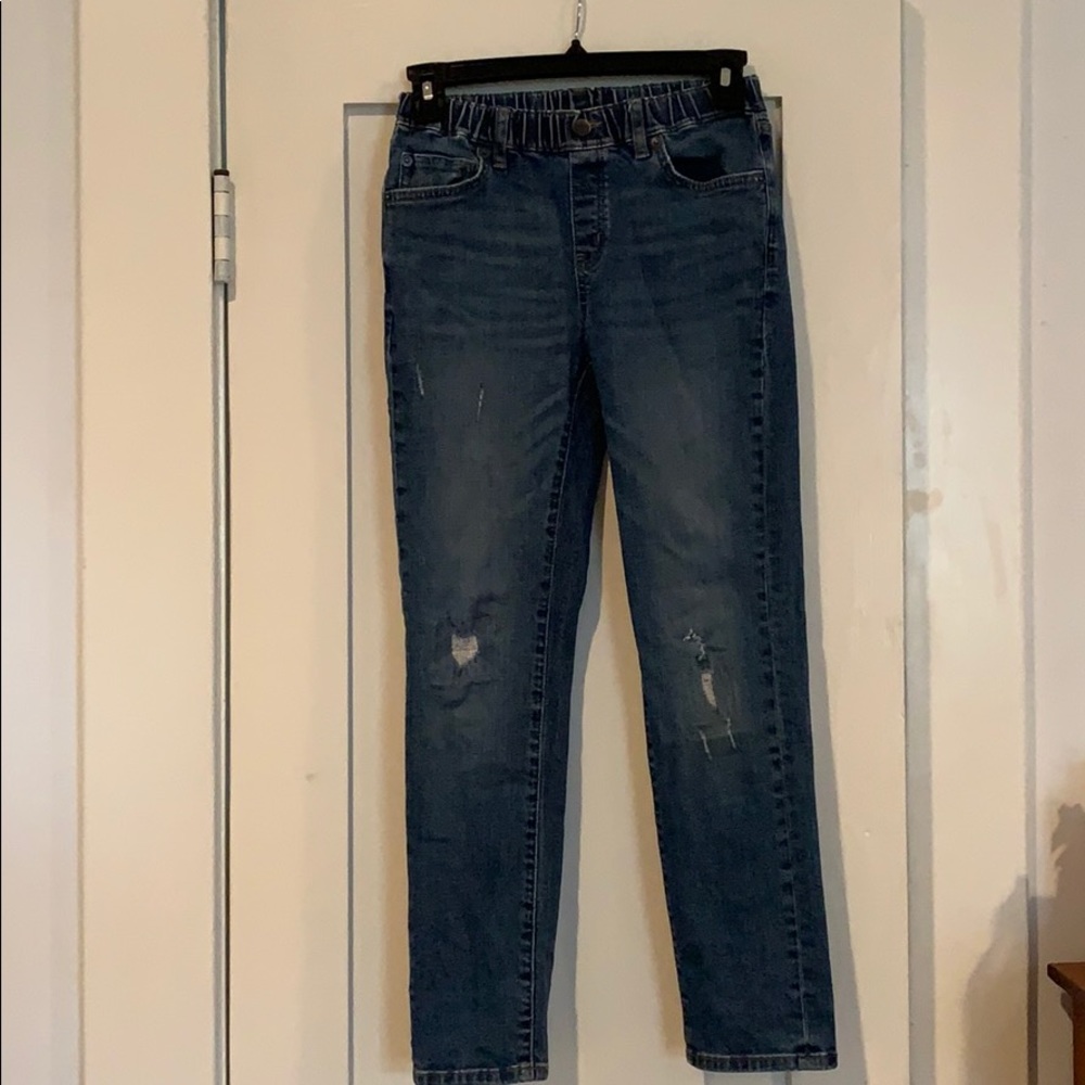 Boys pull on jeans - ripped knee